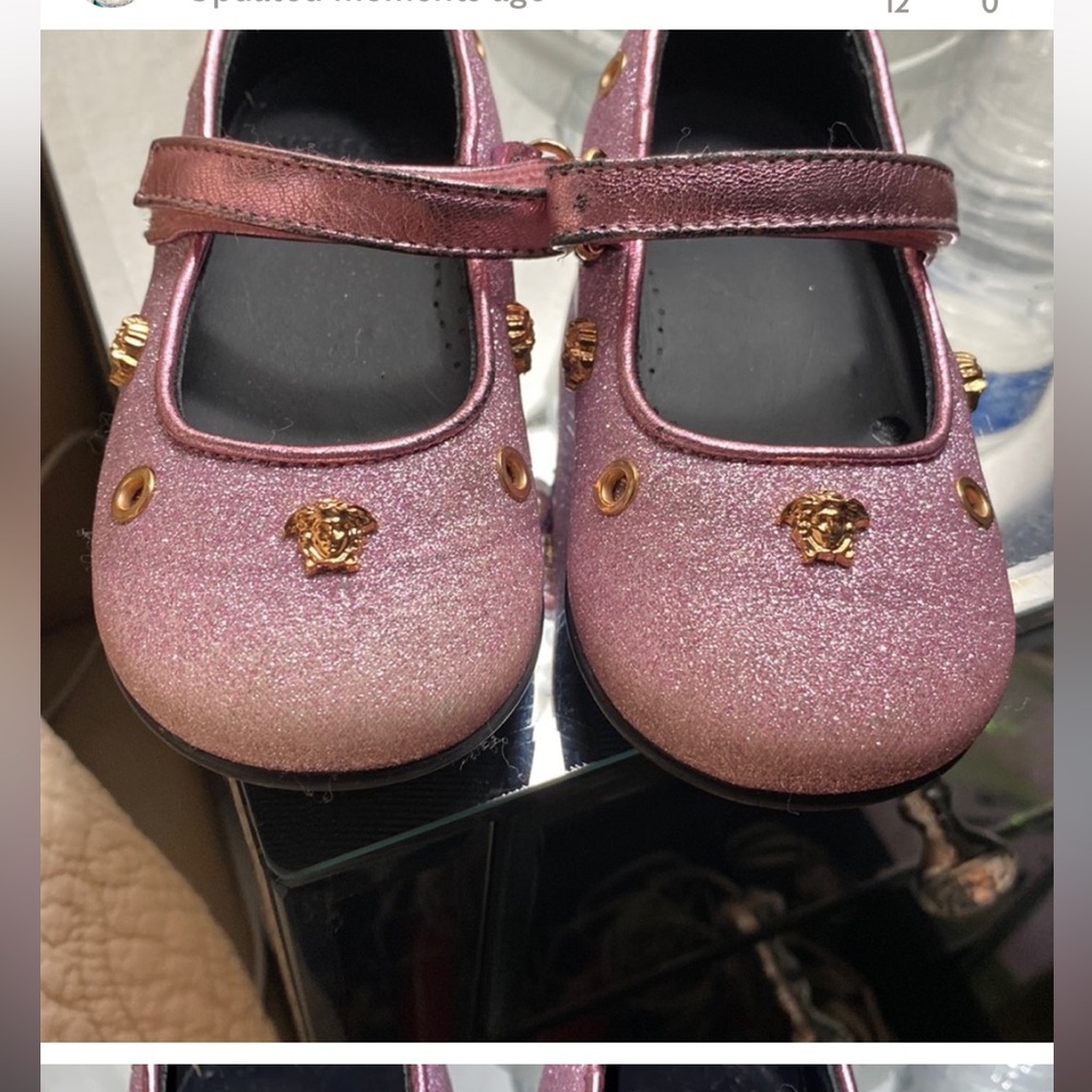 Versace baby shoes